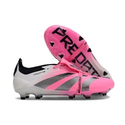 Fotbollsskor Adidas Predator Elite FT FG Rosa Vit Svart