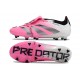 Fotbollsskor Adidas Predator Elite FT FG Rosa Vit Svart