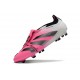 Fotbollsskor Adidas Predator Elite FT FG Rosa Vit Svart