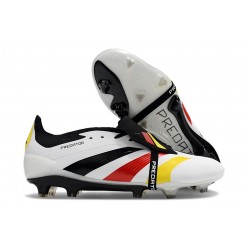 Fotbollsskor Adidas Predator Elite FT FG Vit Svart Röd Gul
