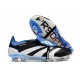 Fotbollsskor Adidas Predator Elite FT FG Svart Vit Blå