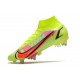 Nike Mercurial Superfly 8 Elite SG-Pro AC Volt Svart Bright Crimson