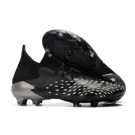 Fotbollsskor Adidas Predator Freak.1 Fg Superstealth - Svart Grå Vit