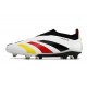 Adidas Predator Elite Laceless FG Vit Svart Röd Gul