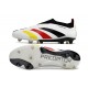 Adidas Predator Elite Laceless FG Vit Svart Röd Gul