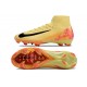Nike Air Zoom Mercurial Superfly 10 Elite FG Gul Svart Rosa