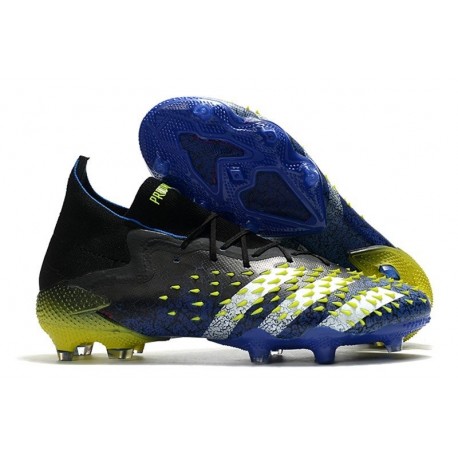 Fotbollsskor Adidas Predator Freak.1 Fg Superlative - Svart Vit Gul