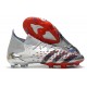 Fotbollsskor Adidas Predator Freak.1 Fg Showpiece - Silver Svart Röd