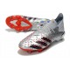 Fotbollsskor Adidas Predator Freak.1 Fg Showpiece - Silver Svart Röd