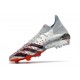 Fotbollsskor Adidas Predator Freak.1 Fg Showpiece - Silver Svart Röd