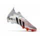 Fotbollsskor Adidas Predator Freak.1 Fg Showpiece - Silver Svart Röd