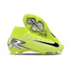 Nike Air Zoom Mercurial Superfly 10 Elite FG Gul Silver Svart