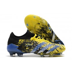 adidas Predator Freak.1 FG Män X-Men Wolverine - Gul Silver Svart LIMITED EDITION