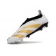 Adidas Predator Elite Laceless FG Vit Guld