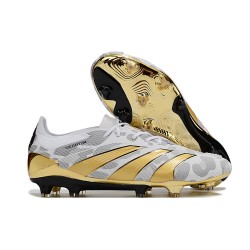 Fotbollsskor Adidas Predator Elite FG Guld Vit Grå