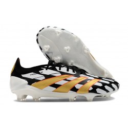 Fotbollsskor Adidas Predator Elite FG Svart Vit Guld