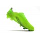 Fotbollsskor för Herrar adidas X Ghosted + FG Precision To Blur - Grön Lila Gul