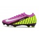 Fotbollsskor Nike Zoom Mercurial Vapor 16 Elite FG Lila Grön Vit