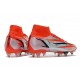 Nike Mercurial Superfly 8 Elite SG-Pro AC CR7 Spark Positivity - Röd Svart Vit Orange