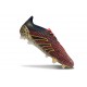 Fotbollsskor Adidas Predator Elite FG Röd Guld Svart