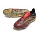 Fotbollsskor Adidas Predator Elite FG Röd Guld Svart