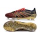 Fotbollsskor Adidas Predator Elite FG Röd Guld Svart