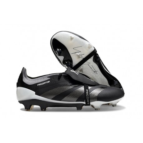 Fotbollsskor Adidas Predator Elite FT Fg Nightstrike Svart Grå