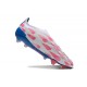 Adidas Predator Elite Laceless FG Reemergence - Vit Blå Rosa