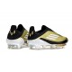 Fotbollsskor adidas F50+ Snörlösa Elite FG Guld Svart Vit
