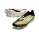Fotbollsskor adidas F50+ Snörlösa Elite FG Guld Svart Vit