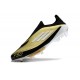 Fotbollsskor adidas F50+ Snörlösa Elite FG Guld Svart Vit