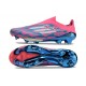 Fotbollsskor adidas F50+ Snörlösa Elite FG Blå Vit Rosa