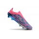 Fotbollsskor adidas F50+ Snörlösa Elite FG Blå Vit Rosa