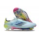 Fotbollsskor adidas F50+ Snörlösa Elite FG Blå Gul