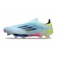 Fotbollsskor adidas F50+ Snörlösa Elite FG Blå Gul