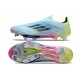 Fotbollsskor adidas F50+ Snörlösa Elite FG Blå Gul