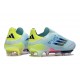 Fotbollsskor adidas F50+ Snörlösa Elite FG Blå Gul