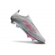 Fotbollsskor adidas F50+ Snörlösa Elite FG Grå Rosa Gul