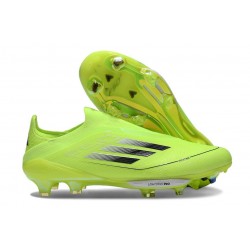 Fotbollsskor adidas F50+ Snörlösa Elite FG Gul Svart