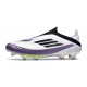 Fotbollsskor adidas F50+ Snörlösa Elite FG X Messi Vit Svart Lila