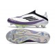 Fotbollsskor adidas F50+ Snörlösa Elite FG X Messi Vit Svart Lila