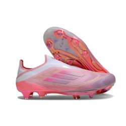 Fotbollsskor adidas F50+ Snörlösa Elite FG Rosa