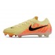 Nike Phantom Luna 2 Elite L FG Gul Orange Svart