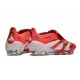 adidas Predator Elite Fold Over Tongue FG fotbollsskor Röd Vit Svart