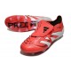 adidas Predator Elite Fold Over Tongue FG fotbollsskor Röd Vit Svart