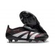adidas Predator Elite Fold Over Tongue FG fotbollsskor Svart Grå Röd 