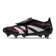 adidas Predator Elite Fold Over Tongue FG fotbollsskor Svart Grå Röd 