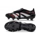 adidas Predator Elite Fold Over Tongue FG fotbollsskor Svart Grå Röd 