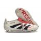 adidas Predator Elite Fold Over Tongue FG fotbollsskor Beige Svart Röd
