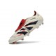 adidas Predator Elite Fold Over Tongue FG fotbollsskor Beige Svart Röd